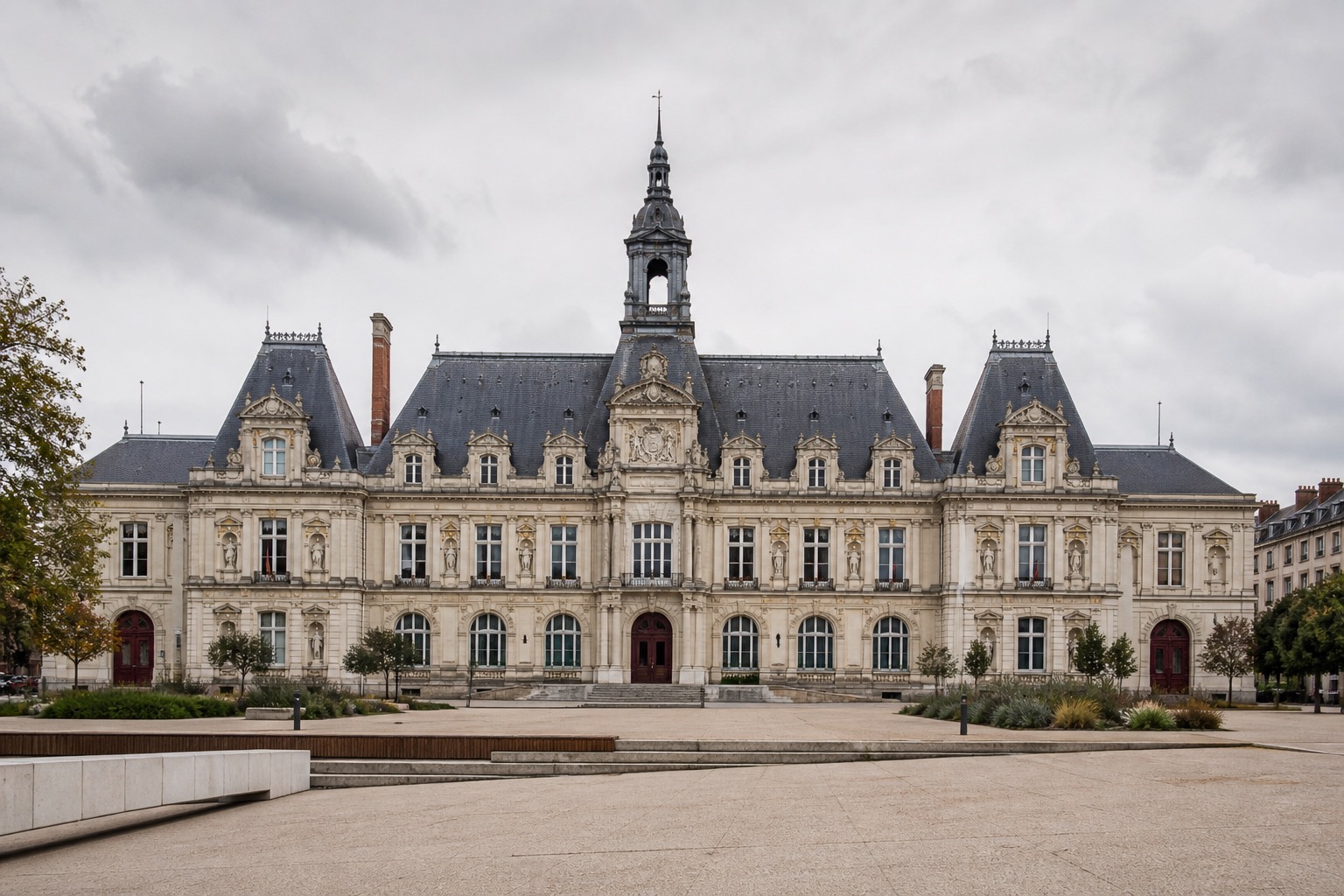 Hôtel de ville d’Angers, dans le Maine-et-Loire.