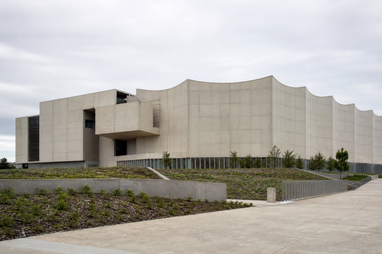 Bâtiment des Archives nationales à Pierrefitte-sur-Seine.