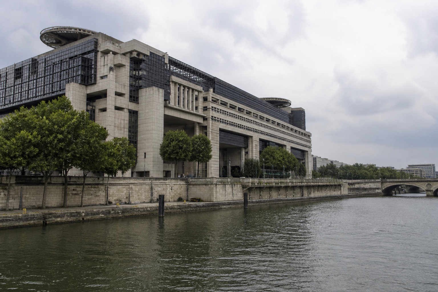 Le ministère de l’Économie et des Finances, à Bercy, Paris.